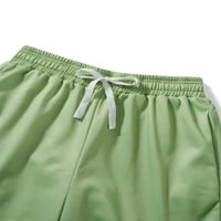 Ženske vrećaste teretne hlače Gradijent boje nacrtavajuće struk pantalone casual jogger hlače sa džepom