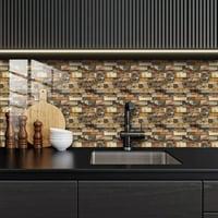 LI HB Store vodootporne simulacije zidne naljepnice Samoljepljiva kuhinja Kupatilo Dekor, zidne naljepnice,