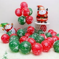 Gwong set Božićni baloni Xmas tematski multi-prigodni stilovi Ne-FADING MULTI-USE FESTIVAL balon za