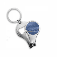 traper jean kaubojski oblozi tekstilna noktiju noktiju ključ za ključeve ključeva