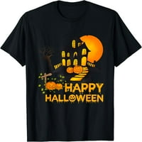 Sretni kostimi za Halloween smiješne bundeve kuće Muška majica