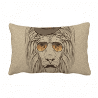 Britanski stil nježan lav šešir luk bacač jastuk lumbalni umetciv uzorki poklopac uređenja doma