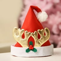 Fusipu topli božićni šešir izuzetno uzorkoviti santa šešir unise božićna kapa