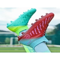Woobring Kids Soccer Cleats čipke travnjačke cipele obuke fudbalske čizme Djevojke dječake tenisice