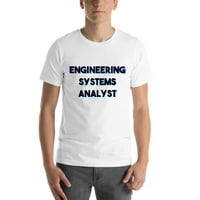 Tri boja inženjerski sustavi analitičar majica kratkih rukava majica u nedefiniranim poklonima