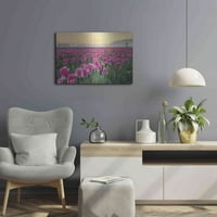 Luxe Metal Art 'Skagit Valley Tulips I' Alan Majchrowicz, Metalna zida Art, 24 x16