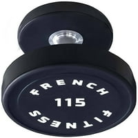 Francuski fitness urestan okrugli Pro Style Butbbell LBS - Single