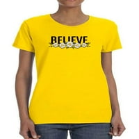 Vjerujte da majica sa cvjetnim majicama - majica-majica -image by shutterstock, ženska XX-velika
