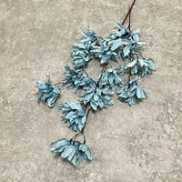 Umjetno svileno cvijeće Dahlia lažni cvijet matičnog stabljike, pogodan za vjenčane ukrase Bukete, Osnovne