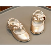 Daeful Kids Haljine cipele Cvijeće Mary Jane Uniforme Fashion Princess kožne cipele Djevojke Neklizajuće