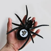 Dekoracije za veb stranice Spider Black Animal Vrata Ključ za ključeve smiješne životinjske vreće Privjesak