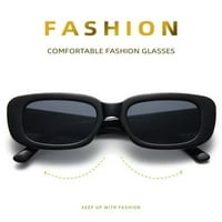 Vintage Small pravokutna sunčana naočala Žene Muškarci Retro trendi Kvadratni okvir Sunčane naočale