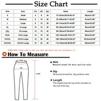 BDFZL Ženske hlače Trendovi čišćenja Žene ležerne čvrste boje elastične labave hlače Ravne širine pantalone