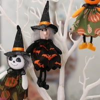 Anvazise Compact užasno atmosfera ukrasna viseća ornament crna mačka bundeva vještica duhovjeka Halloween