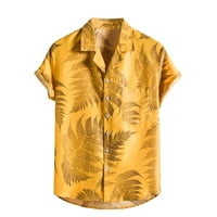 Muškarci Proljeće ljeto odijelo Plaža Ispiši kratki rukav majica kratka set rever bluza Modni kratki