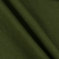 Ženske majice vojska zelena prodaja Ženski modni vrhovi Funny Printe casual labavi fit plus veličina