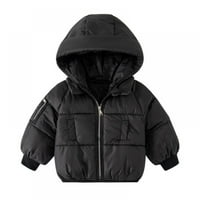1-6T dječja dječja zima topla jakna dolje puffer kaput debela kapuljača