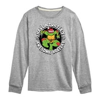 Tinejdžerski Muntunt Ninži kornjači - imaju turtuley fenomenalni odmor - grafička majica dugih rukava
