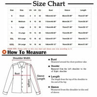 Xihbxyly Womens Halloween PartyshirtsHirts Zip Up duksevi za prevelike dukseve Y2K Novelty Casual Jackets