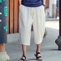 Zodggu ponude muške ležerne sportske hlače teleće pantalone za telegane baremske hlače Capris Chinos