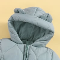 Novorođenče za bebe dječaka Dječak Dječak zanimanje zimskog kaputa Hoodie Romper kombinezon topla jakna