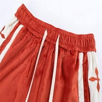 Pikadingnis pamučni križni vezne sportske hlače Estetska traka za šivanje dukseve Ležerne prilike Ležerne