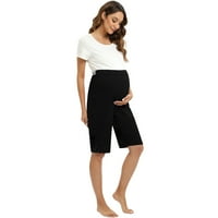 Ženske kratke kratke hlače za trudnoću Joga vježbanje radi aktivne atletske kratke hlače