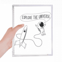 Univerzum i vanzemaljski prostor Travel Notebook Labavi dnevnik Punjenje časopisa za punjenje
