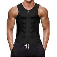 Fitness sportski muški patentni kopč prsluk kardigan karoserija u obliku muške gornje fitnes odjeće