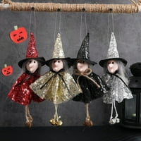Halloween Viseći veštica Igračke vještica, 8 viseći ukrasi leteći vještica Halloween Haunted House Viseći