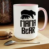 MOM poklon, mama medvjed, mama medvjed poklon, šalica za kafu, mama čaša, poklon za majke