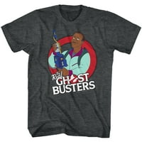 Pravi ghostbuster-winston-crni heather za odrasle s tshirt-3xlt