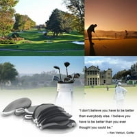 Golf željezo za glavu Postavite željezni headcover klip poklopac Golf Iron Club Cover USA američka zastava