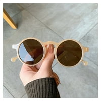 Retro Mali krug sunčane naočale visokokvalitetne partijske naočale za plastične materijale za obuću