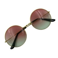 Sun naočale Classic Moderan kreativni suncobran Specijalni dizajn Izazvane boje sunčane naočale Plesna strana Lagana težina za žene ružičasta, zelena