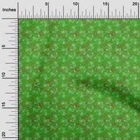 Onuone pamuk poplin svijetlo zelena tkanina Batik tkanina za šivanje tiskane ploče za obnavljanje širokim dvorištima