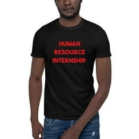 3xl Crveni ljudski resurs staž s kratkim rukavom pamučna majica s nedefiniranim poklonima