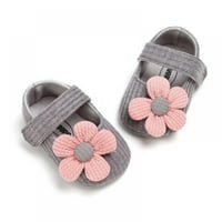 Dječji papuče za bebe ugodne fleke cvijeće plijeni meke dno tople crtane čarape novorođeni cipele od