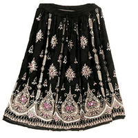 Indijske bollywoodske duge suknje za žene dužine gležnja ...