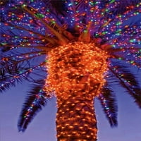 Nobleworks Palm Tree s višebojnim svjetlima Bo božićne čestitke