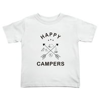 Sretni kamperi Kampiranje slatkih majica za dječake za dječake