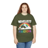 Novelisti su magična majica u unise grafičkim majicama, veličina S-5XL