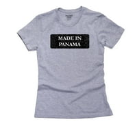 Kuk izrađen u panamovoj zemlji Ponos od ženske pamučne sive majice