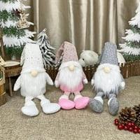 Božićni ukrasi - božićne vunene pletene kape gnome pokloni shopwindow Dekoracija Djeca Birthday Prisutna