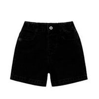 Dječji dječaci Dječaci Jeans Hotsas Jednostavni dizajn Slatke ljetne traper hlače Dječja odjeća Streetwear