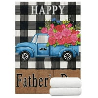 Pokloni za tatu, pokrivač za tatu rođendanski pokloni za tatu iz kćeri sina - očevi Dan Daybyving Volim