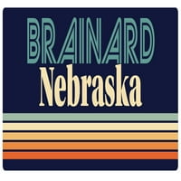 Brainard Nebraska frižider magnet retro dizajn