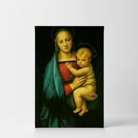 Smile Art Design Madonna de Baruca od Raphael Art Platnes Ispis Poznati fini umjetni ulje ulje reproduciranje