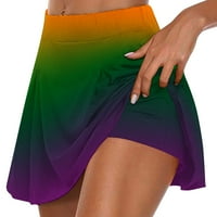 Ženske kratke hlače Yoga Bib Hlače Covells Ljetne kratke hlače za žene crne haljine hlače, zeleno, xl