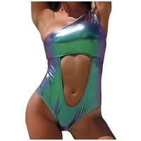 Žene Bikinis jednodijelni kupaći kostimi sa čvrstim svijetlim kostima bez leksa Push up bikin